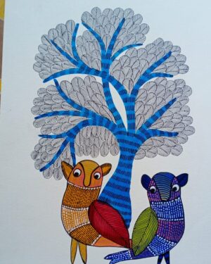 Gond Painting - Hemaraj - 10