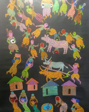 Gond Painting - Narmada Prasad - 02