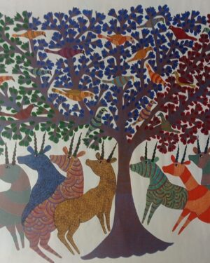 Gond Painting - Narmada Prasad - 03