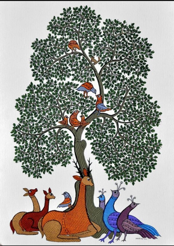 Gond Painting - Sukhnandi - 07