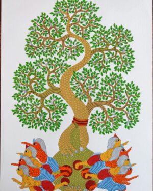 Gond Painting - Sukhnandi - 08