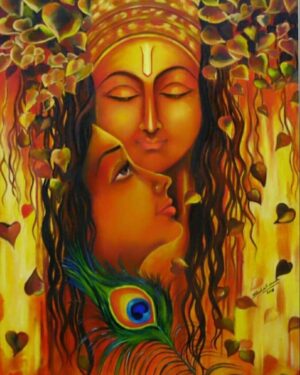 Radha Madhavam - Indian Art - Sheela - 09