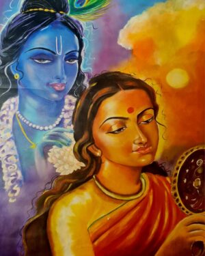 Krishna Leela - Indian Art - Sheela - 12