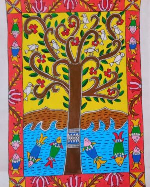 Tree of Life - Madhubani - Antra - 79