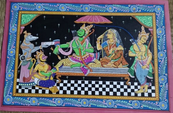 Ram Darbar - Pattachitra - Kanhu Bisoi - 01