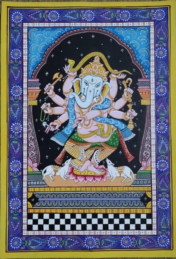 Ganesha - Pattachitra - Kanhu Bisoi - 02