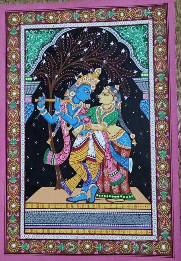 Radha Krishna - Pattachitra - Kanhu Bisoi - 03