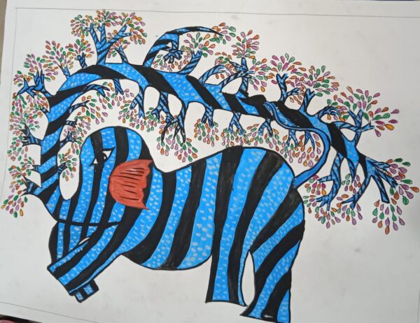 Gond Painting - Pragati - 01