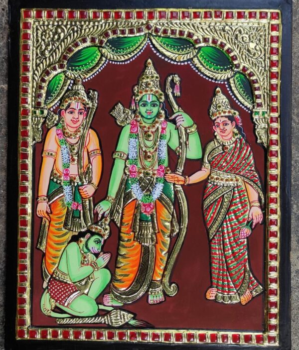 Kodanda Ramar Genuine Traditional Tanjore Painting