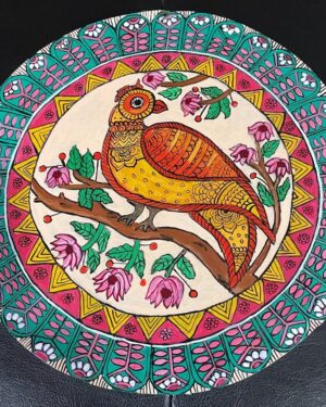 Madhubani Wall Hanging - Indian Handicraft - 02