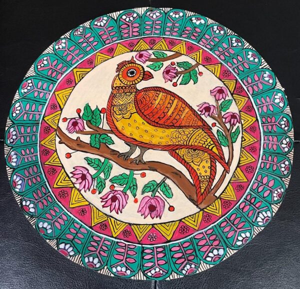 Madhubani Wall Hanging - Indian Handicraft - 02