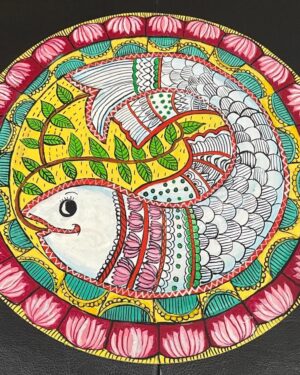 Madhubani Wall Hanging - Indian Handicraft - 03