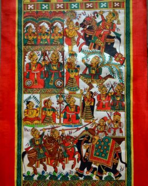 Pabuji Maharaj Phad - Phad paintings - Abishek Joshi - 58