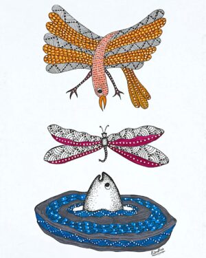 Destiny - Gond painting - Sindhu - 06