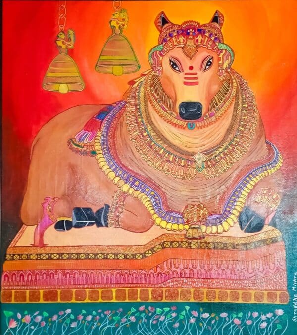 Nandi - Kerala Mural - Shraddha Mishra - 05