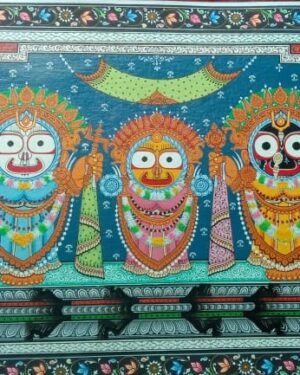 Jagannath Ji - Pattachitra painting - Manas Kumar - 18