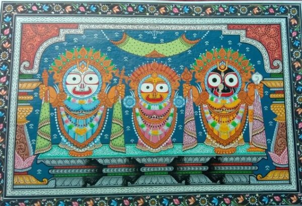 Jagannath Ji - Pattachitra painting - Manas Kumar - 18