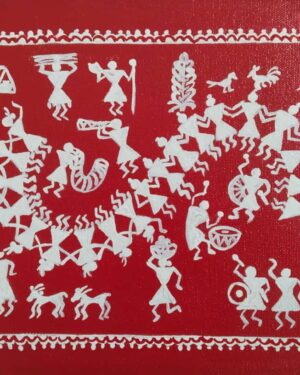 Warli painting - Surya Kumari - 01