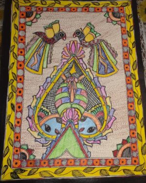 Panma Aripan Art - Madhubani painting - Anamika - 08