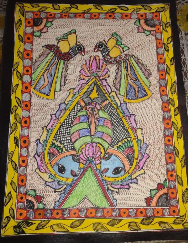 Panma Aripan Art - Madhubani painting - Anamika - 08