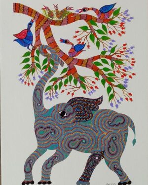 Bheel Pithora Painting - Gloriya - 14