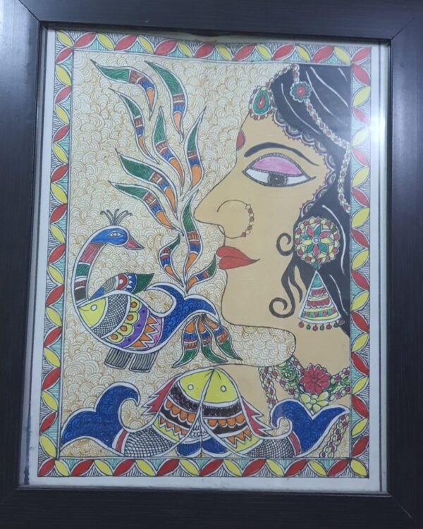 Madhubani painting - Preeti - 02