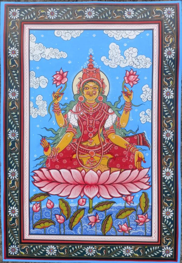 Maa Lakshmi - Pattachitra paintings - Susant Maharana - 38