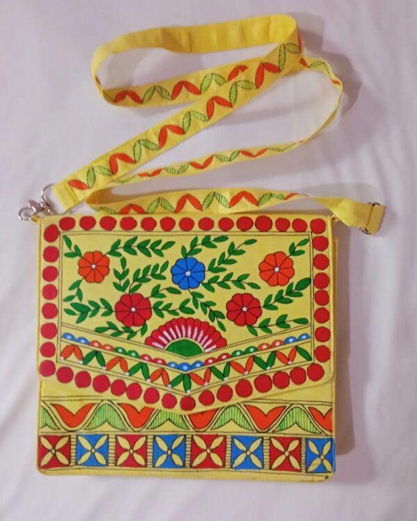 Sling Bag - Madhubani painting - 01