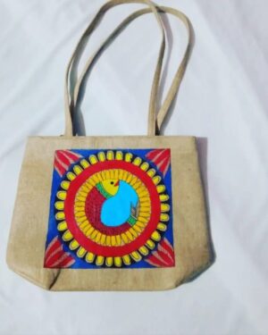 Jhola Bag - Madhubani painting - 01