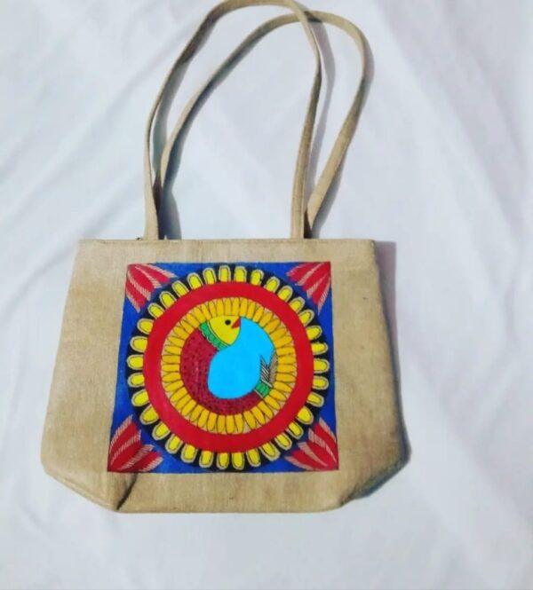 Jhola Bag - Madhubani painting - 01