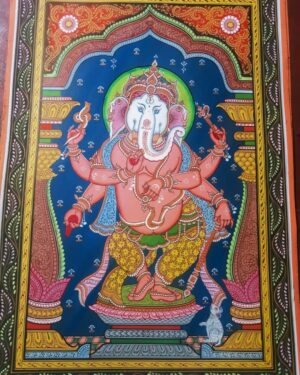 Ganesha - Pattachitra painting - Manas Kumar - 26