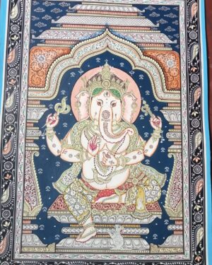 Ganesh - Pattachitra painting - Manas Kumar - 29