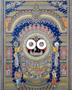 Jagannath Ji - Pattachitra painting - Manas Kumar - 31