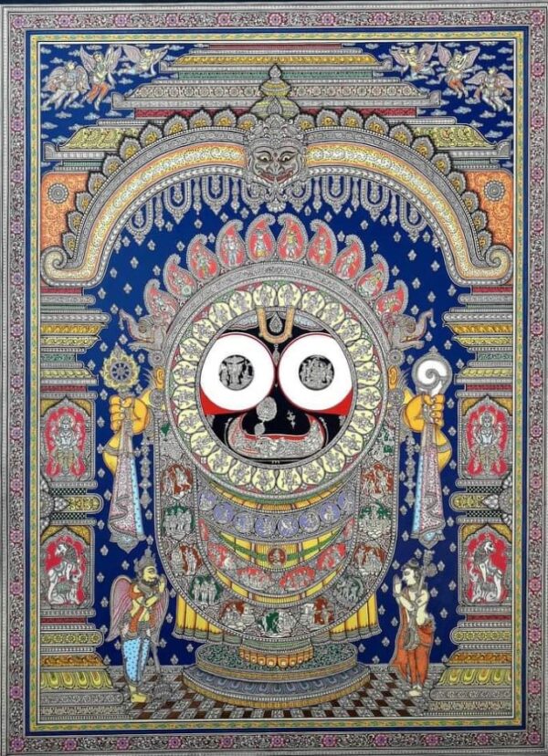 Jagannath Ji - Pattachitra painting - Manas Kumar - 31