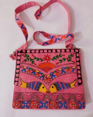 Sling Bag - Madhubani painting - 03