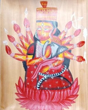 Kalighat painting - Rahim Chitrakar - 32