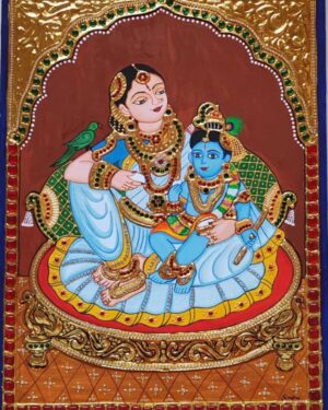 Tanjore painting - Sindhu - 01