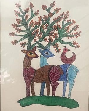 Gond Painting - SHanthi - 04