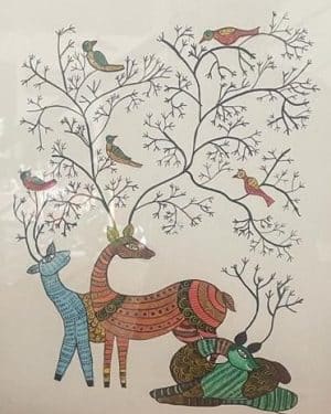 Gond Painting - SHanthi - 06