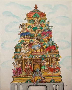 Dasavataram-Indian Art-Shanthi