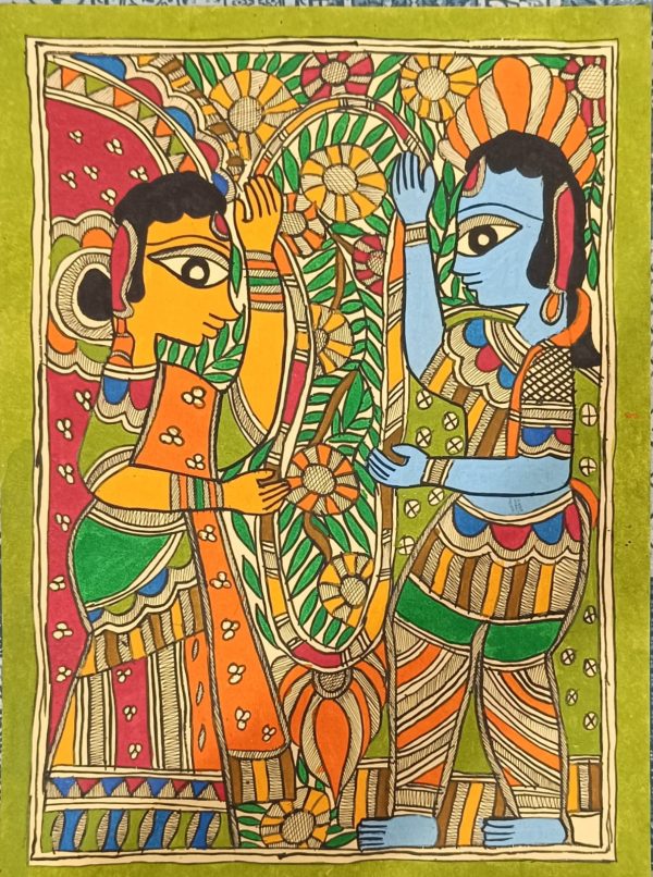 Madhubani painting - Avdhesh Kumar - 17