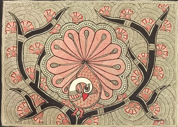 Madhubani painting - Avdhesh Kumar - 28