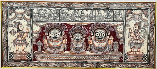 Dasavtar Jagannath - Pattachitra painting - Biswajit - 02